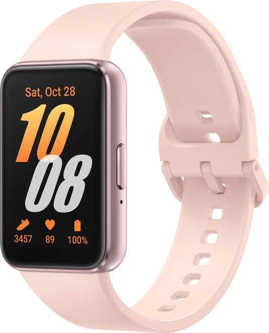 Samsung Galaxy Fit3 Fitness Wristband, Gold Pink SM-R390NIDAEUE 